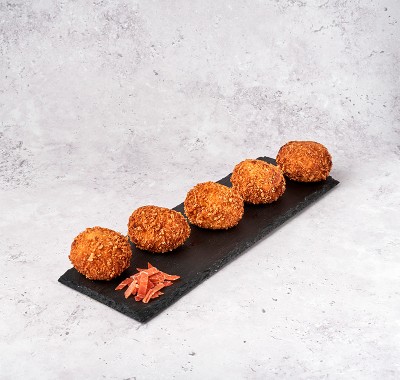 Croquetas de jamón rebozada en panko 